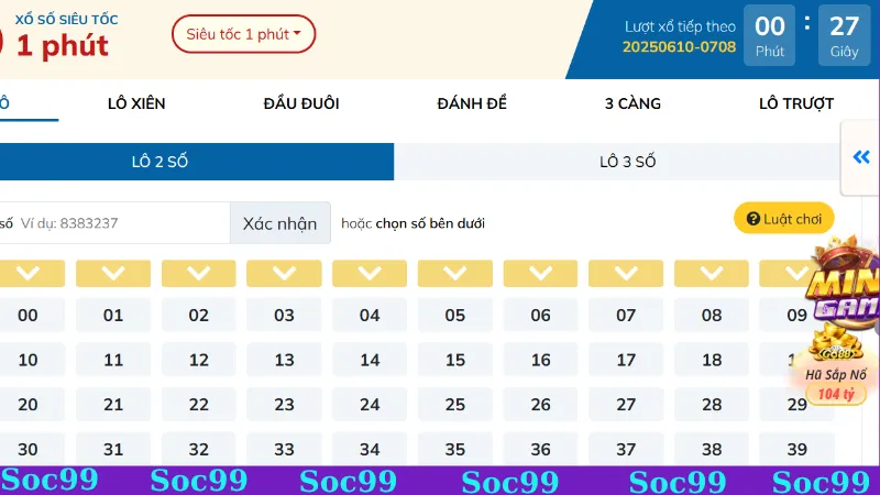 Tổng hợp các loại hình quay số siêu hấp dẫn, xanh chín nhất